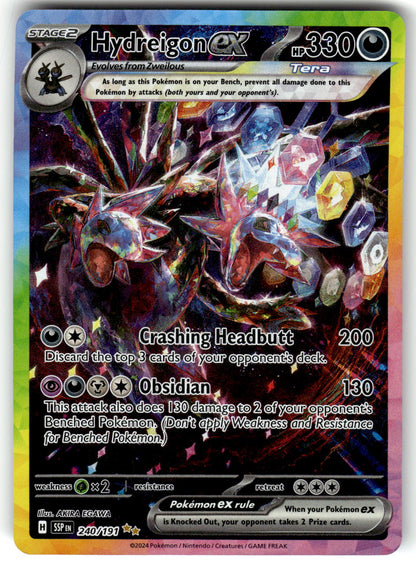 SV08: Surging Sparks #240/191 Hydreigon ex