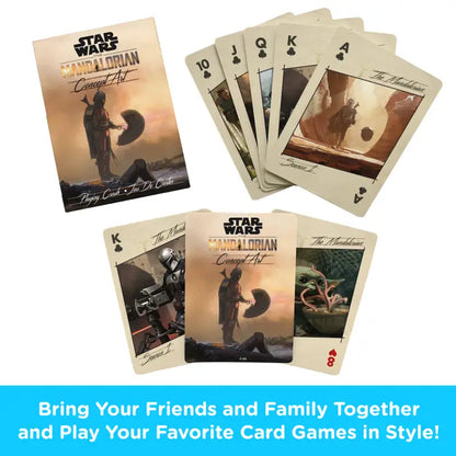 Star Wars the Mandalorian Art of... Playing Cards