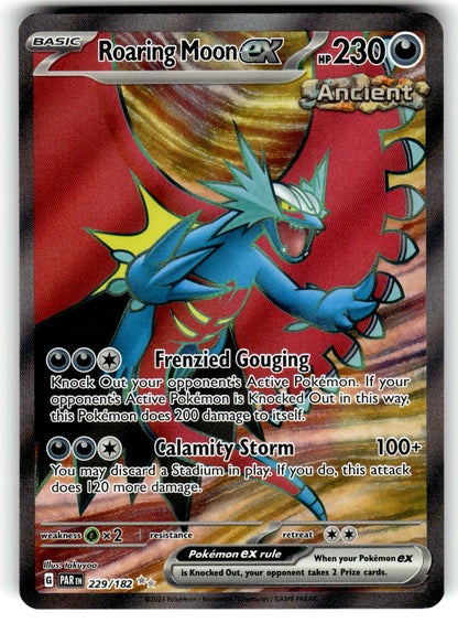 SV04: Paradox Rift #229/182 Roaring Moon ex
