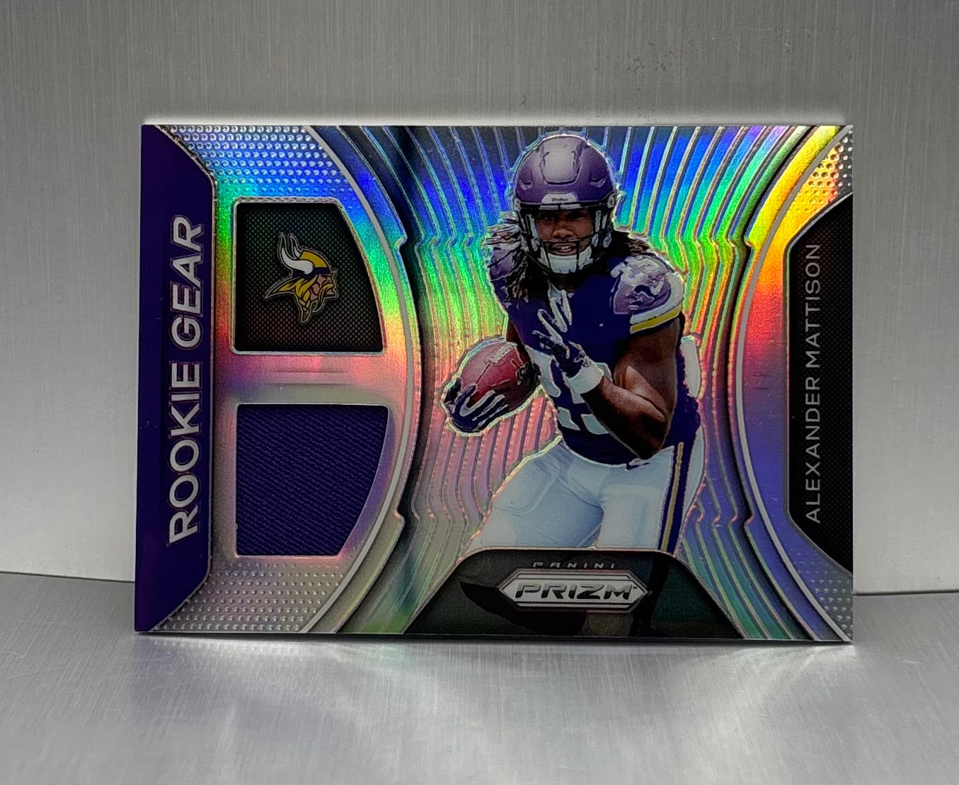 2019 Panini Prizm Rookie Gear #14 Alexander Mattison Patch