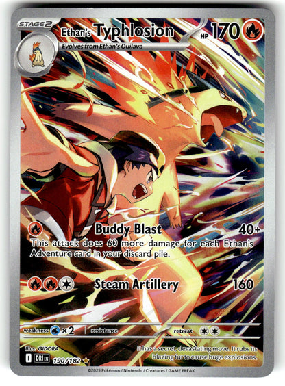 SV10: Destined Rivals #190/182 Ethan's Typhlosion