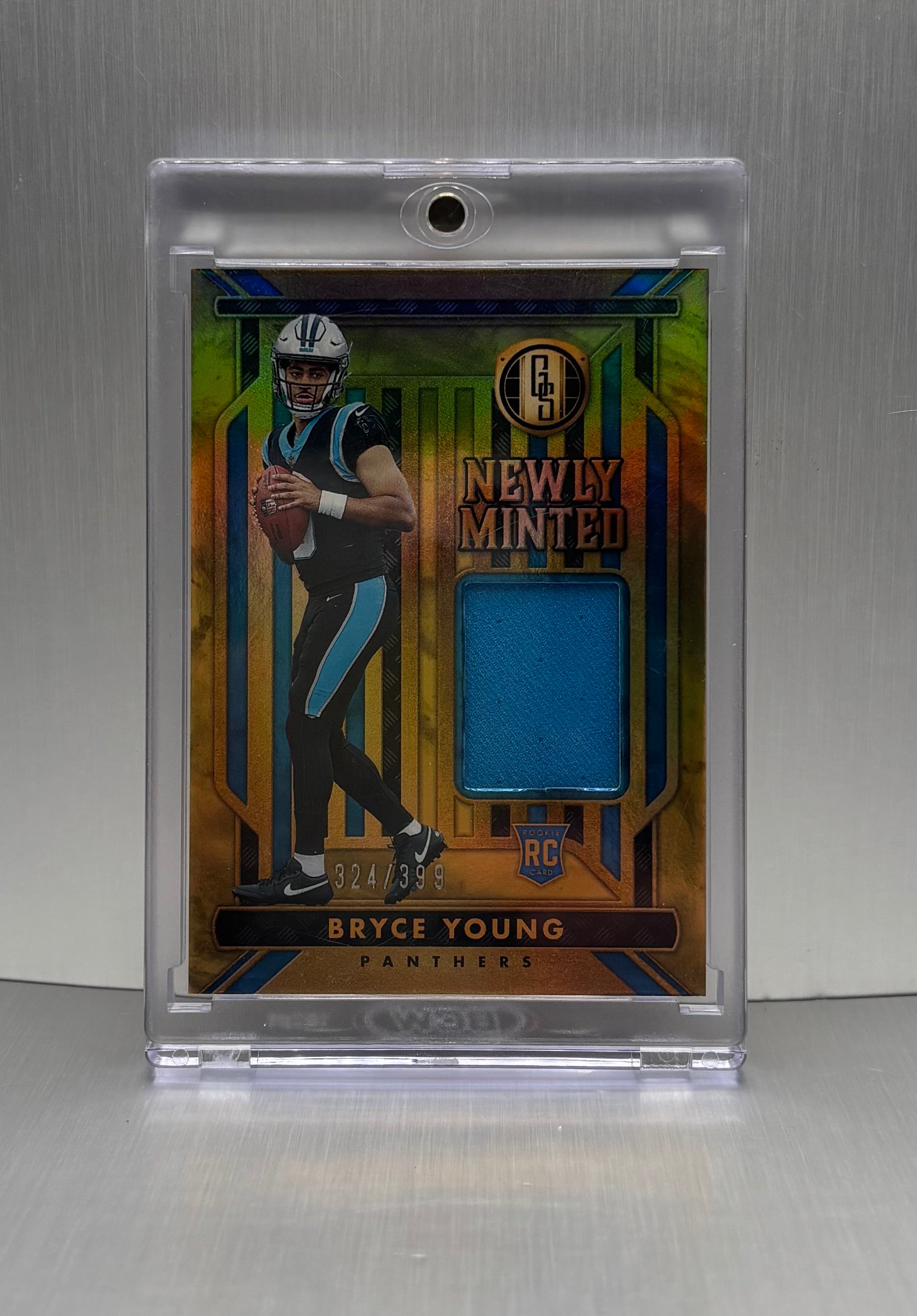 2023 panini Gold Standard Newly Minted #NM-23 Bryce young /399 Patch Rookie Card