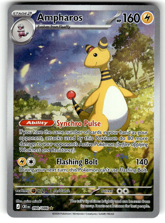 ME04: Chaos Rising #090/086 Ampharos