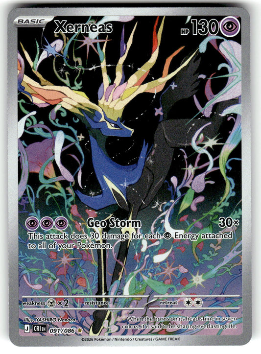 ME04: Chaos Rising #091/086 Xerneas