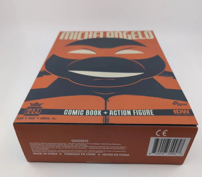 Teenage Mutant Ninja Turtles - Michelangelo - Comic Book & Action Figure BST AXN
