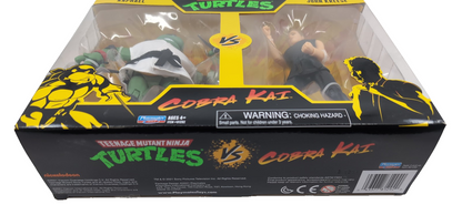 Teenage Mutant Ninja Turtles vs Cobra Kai - Raphael vs John Kreese Action Figure