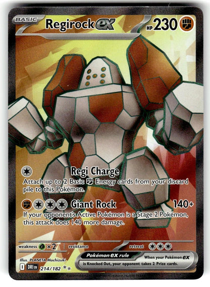 SV10: Destined Rivals #214/182 Regirock ex