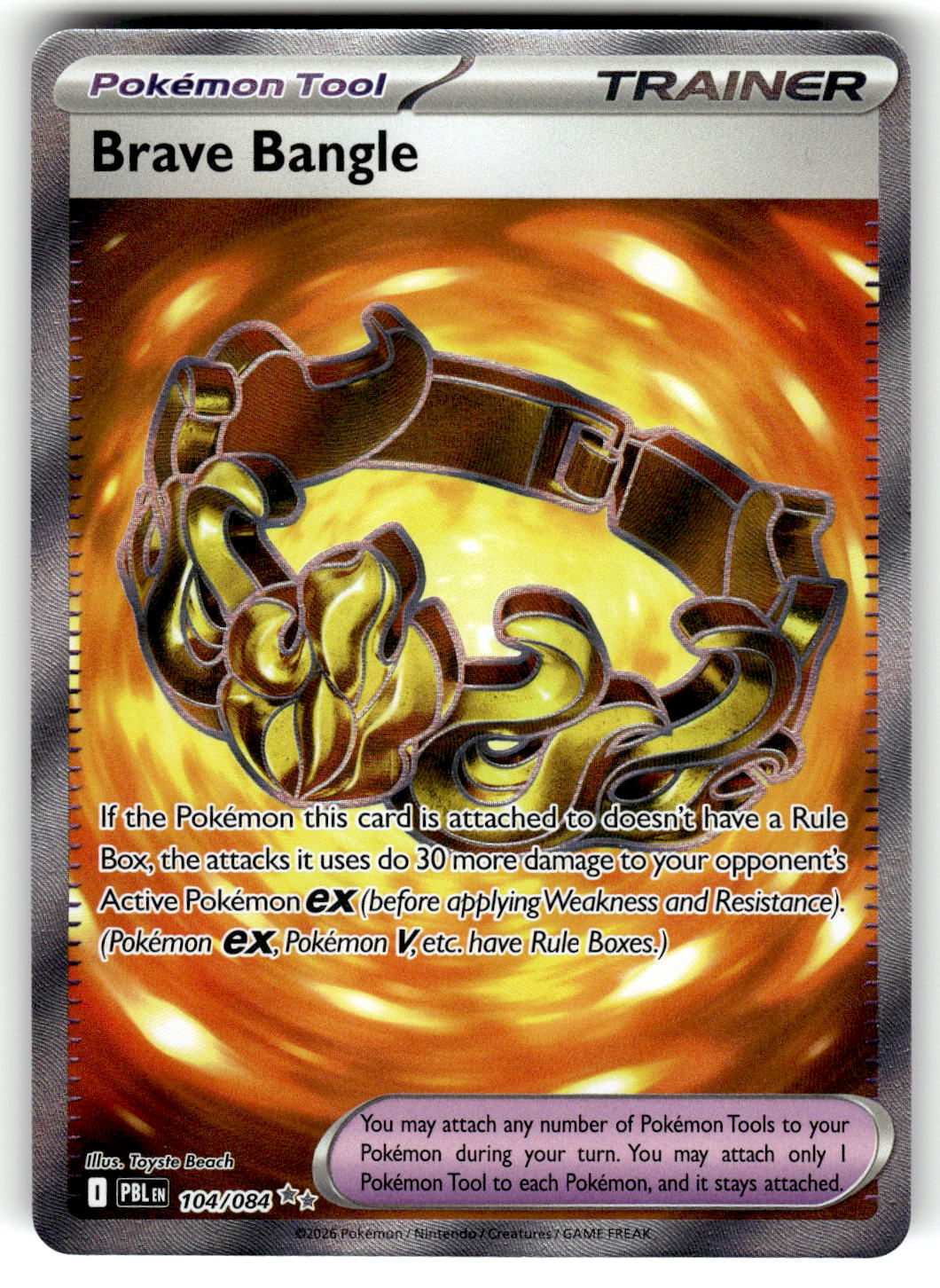 ME05: Pitch Black #104/084 Brave Bangle