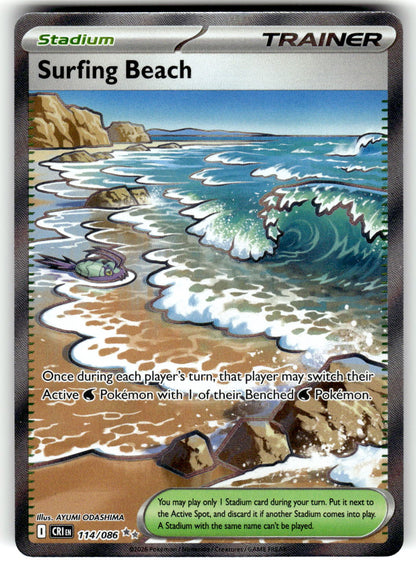 ME04: Chaos Rising #114/086 Surfing Beach