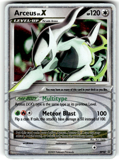 Diamond and Pearl Promos #DP56 Arceus LV.X
