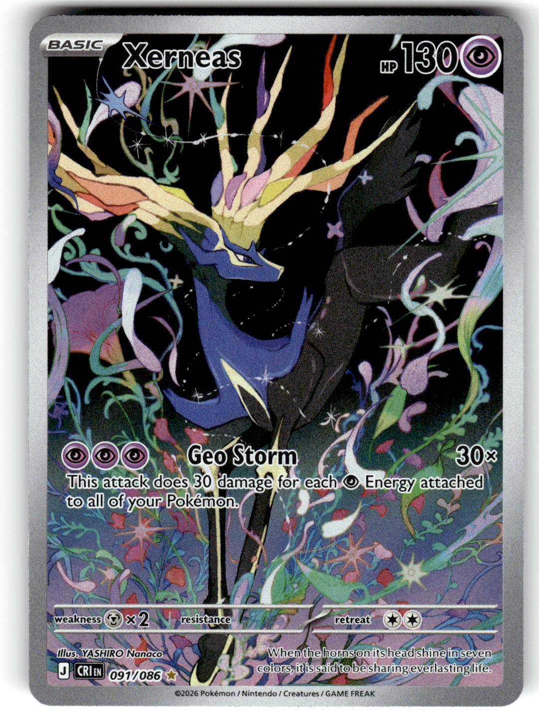ME04: Chaos Rising #091/086 Xerneas