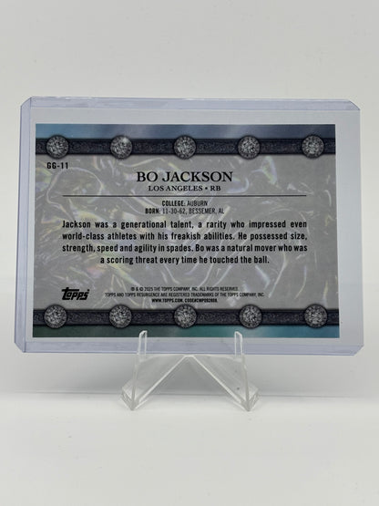 2024 Topps Resurgence - Glimmer and Gleam Bo Jackson #GG-11