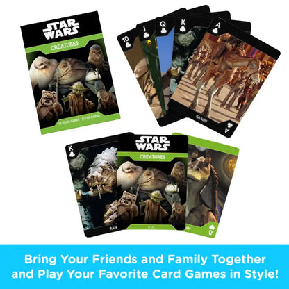 Star Wars Creatures Playing Cards