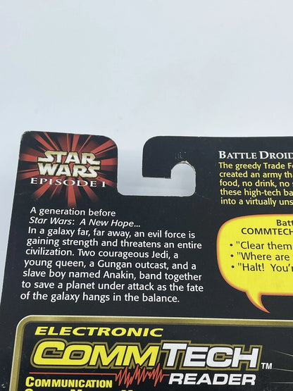 1998 -  Star Wars Ep 1  - Battle Droid Figure - Hasbro