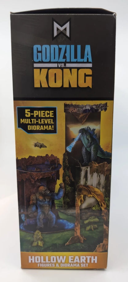 2023 - Monsterverse Godzilla vs Kong - Hollow Earth Diorama Set - Playmates