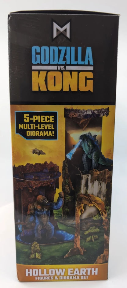 2023 - Monsterverse Godzilla vs Kong - Hollow Earth Diorama Set - Playmates