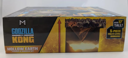 2023 - Monsterverse Godzilla vs Kong - Hollow Earth Diorama Set - Playmates