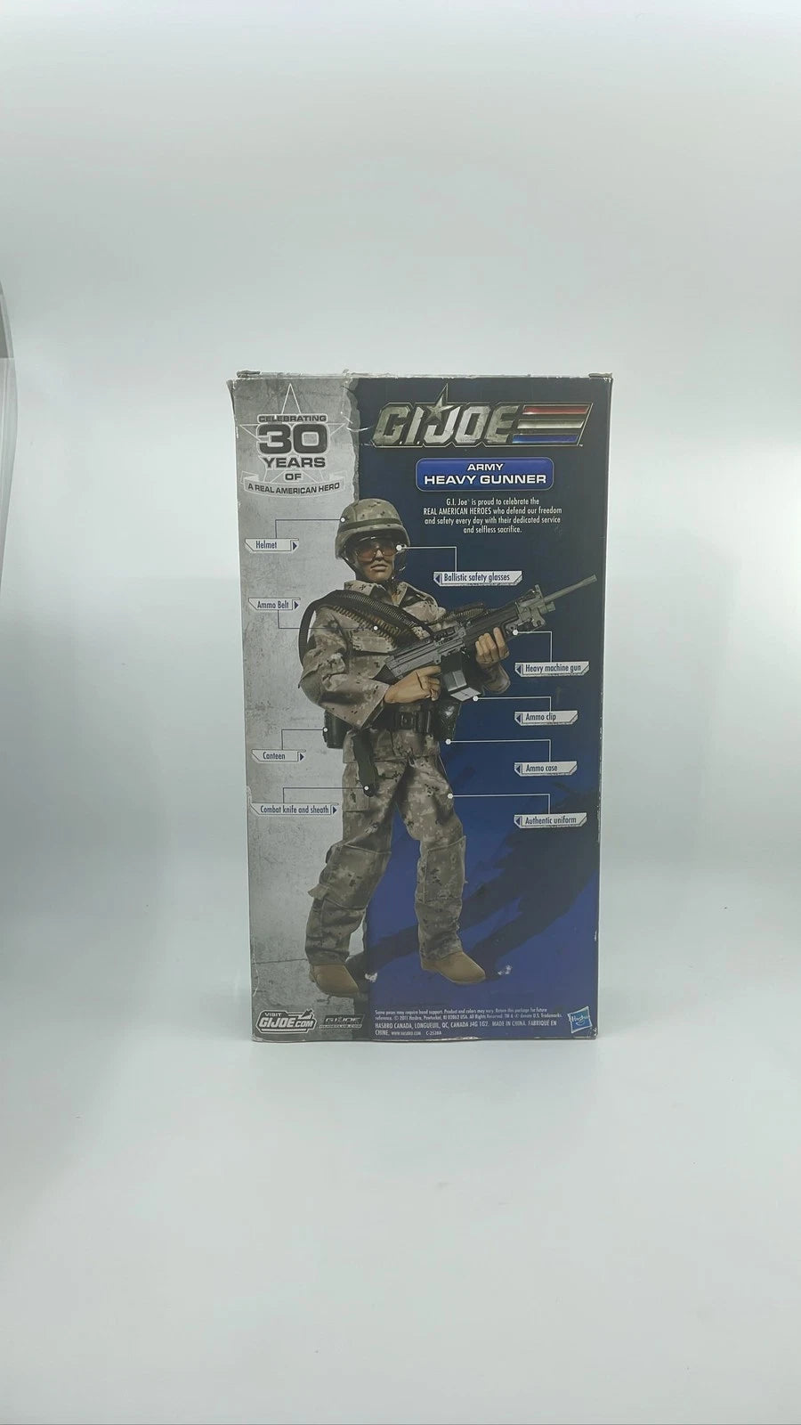 2011 Hasbro G.I. Joe Heavy Gunner 12" Figure 35823