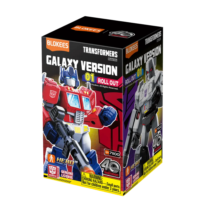 2026 -  Transformers Galaxy Version 01 Roll Out - Blokees