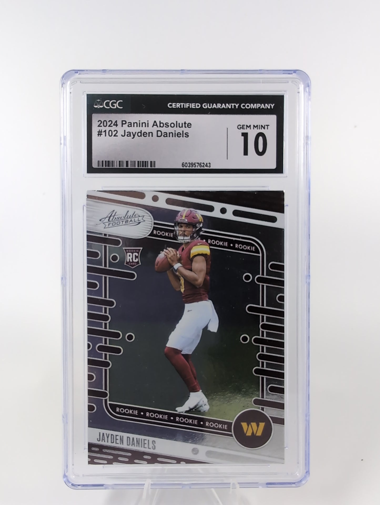 2024 Panini Absolute - Rookies Jayden Daniels #102 (RC) CGC 10