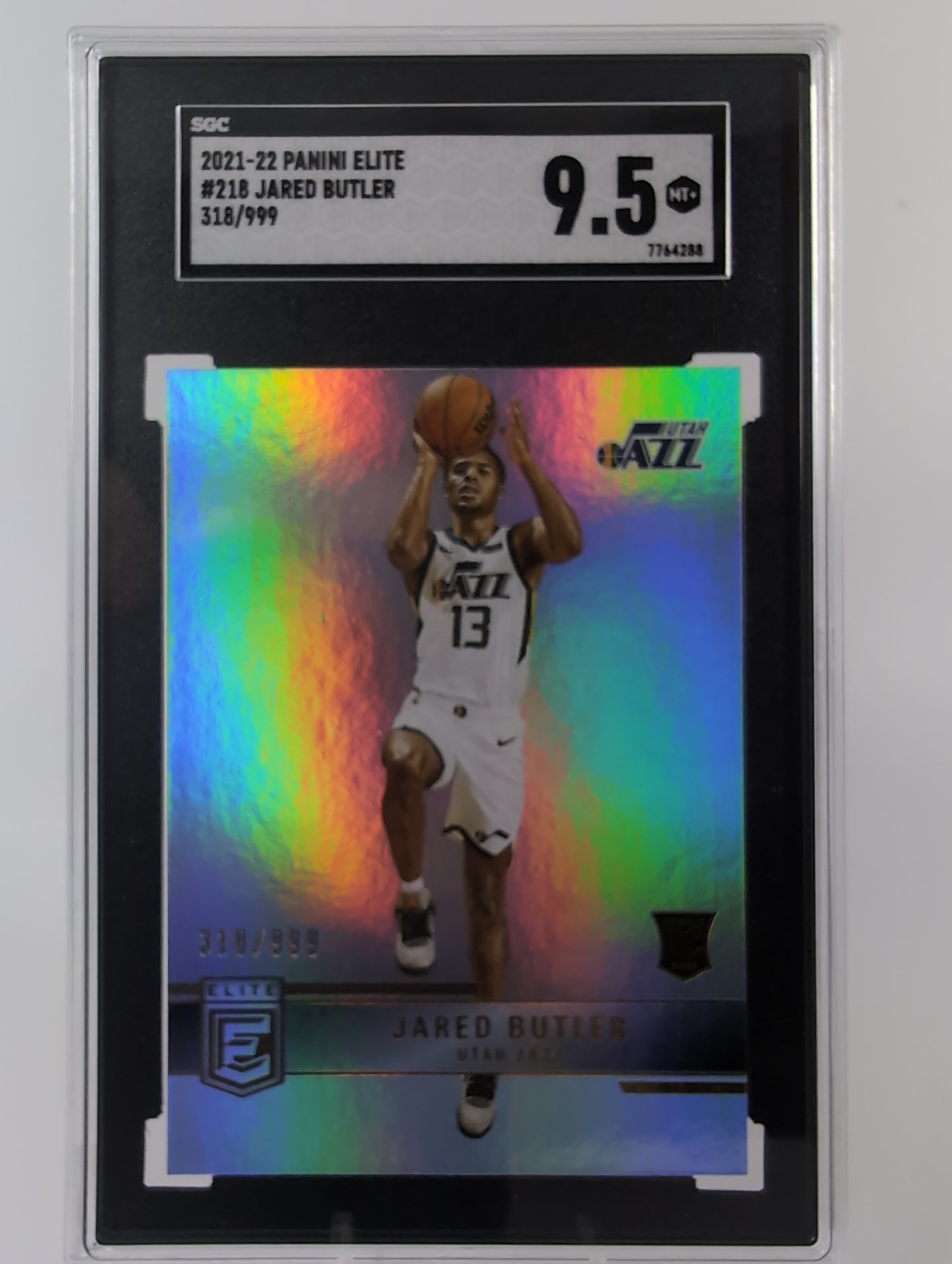 2021-22 Donruss Elite Card Choice - Blue, Gold & Rookie Jared Butler /999 SGC 9.5