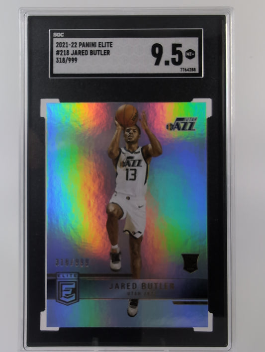 2021-22 Donruss Elite Card Choice - Blue, Gold & Rookie Jared Butler /999 SGC 9.5