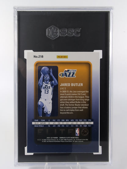 2021-22 Donruss Elite Card Choice - Blue, Gold & Rookie Jared Butler /999 SGC 9.5