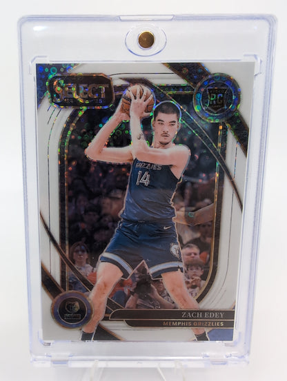 2024-25 Panini Select Courtside – White #280 Zach Edey /75 RC