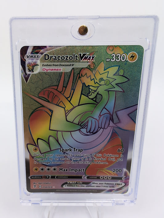 Pokemon Evolving Skies Dracozolt VMAX (Secret) 210/203 SWSH07