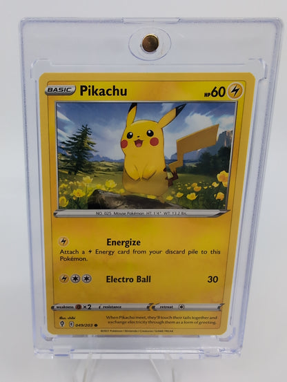 Pokemon Pikachu 049/203 SWSH07: Evolving Skies