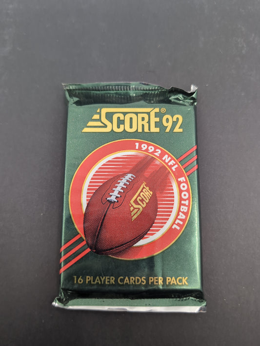 1992 Sealed SCORE NFL Football Pack