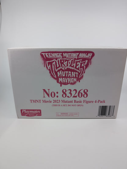 TMNT 2023 Mutant Basic Figure 4-pack Playmates 83268