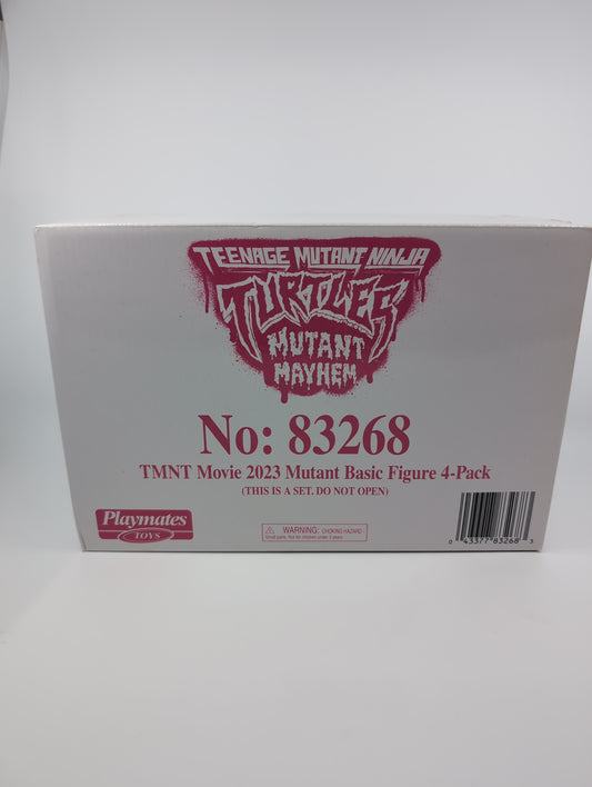 TMNT 2023 Mutant Basic Figure 4-pack Playmates 83268