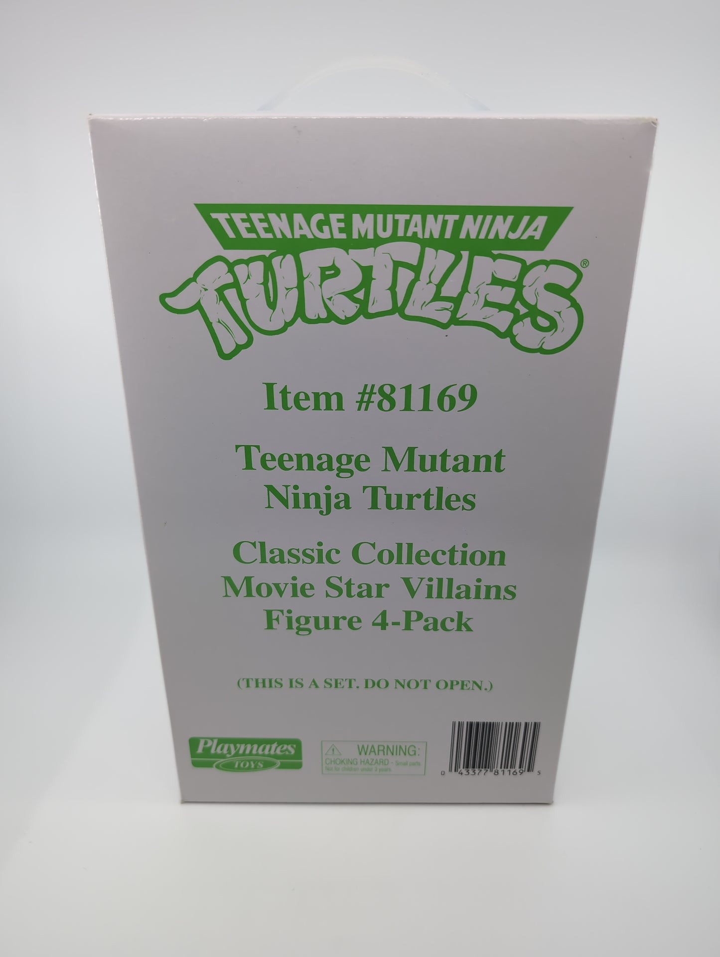TMNT - Classic Movie Star Villians 4-Pack  Playmates 81169