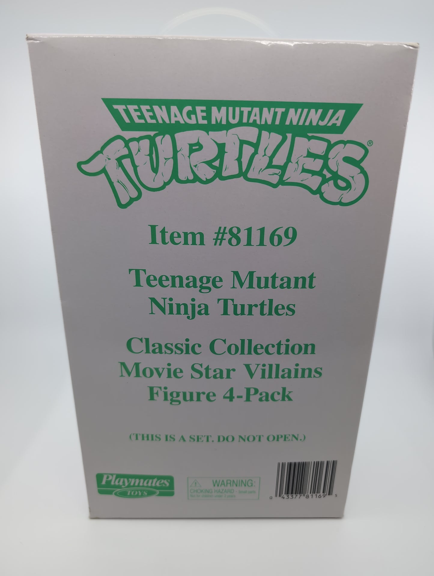 TMNT - Classic Movie Star Villians 4-Pack  Playmates 81169