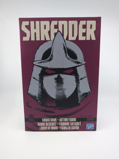 Teenage Mutant Ninja Turtles - Shredder - Comic Book & Action Figure BST AXN