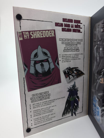 Teenage Mutant Ninja Turtles - Shredder - Comic Book & Action Figure BST AXN