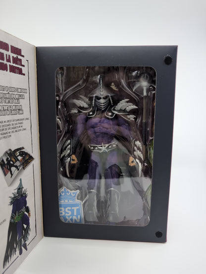 Teenage Mutant Ninja Turtles - Shredder - Comic Book & Action Figure BST AXN
