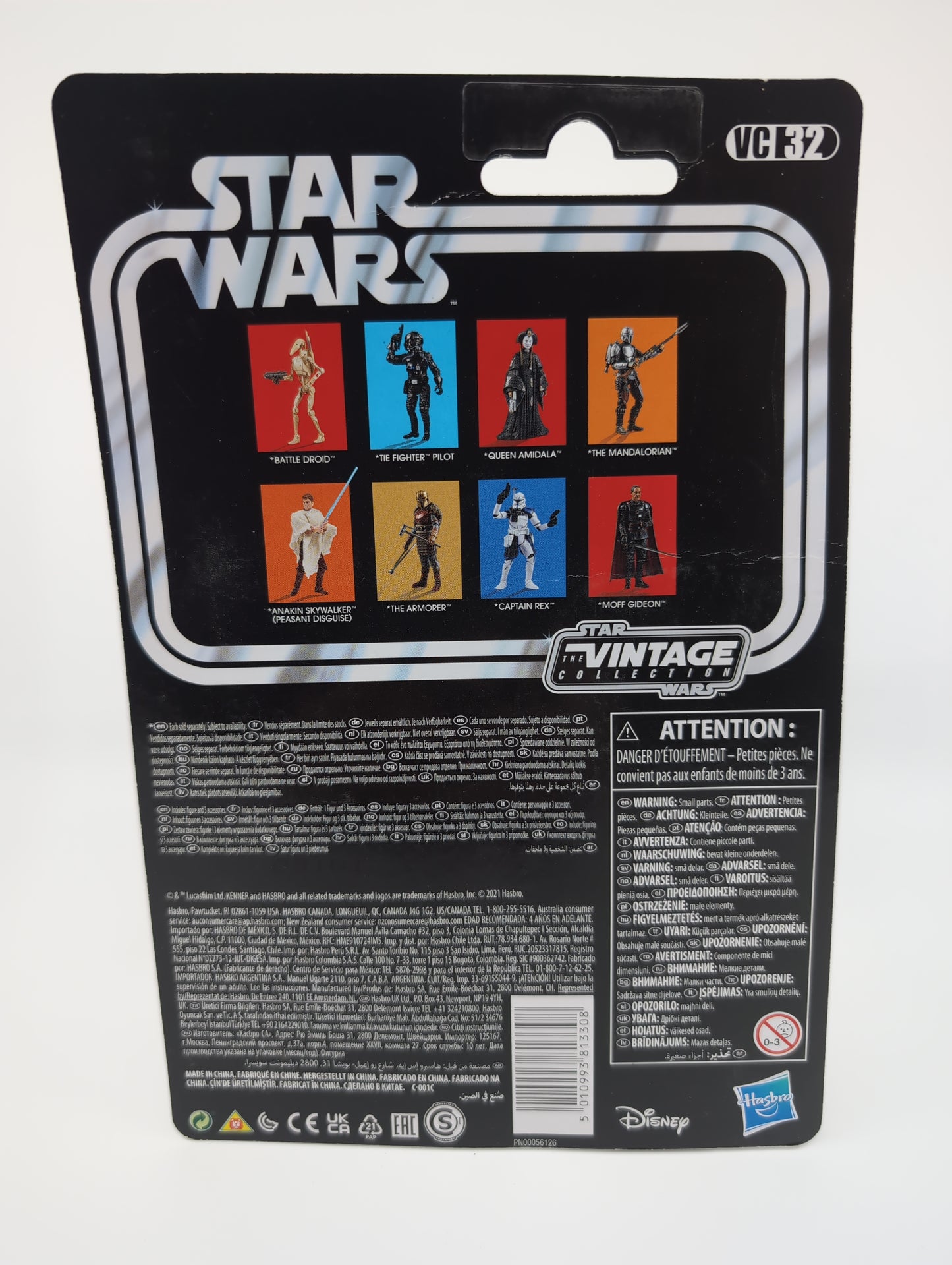 2021 - Star Wars Attack of the Clones - Anakin Peasant Disguise - Hasbro/Kenner