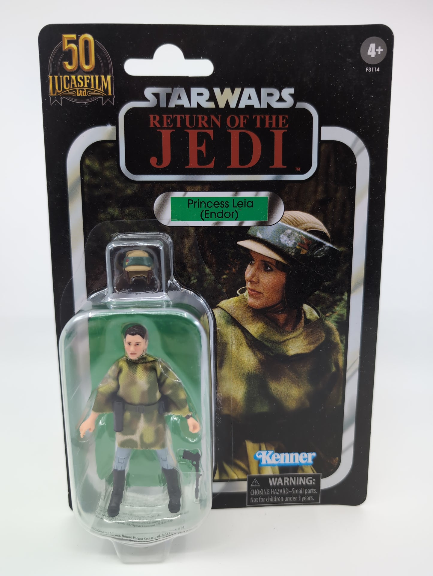 2022 - Star Wars Lucasfilm 50th - Return of the Jedi - Princess Leia Endor - Hasbro