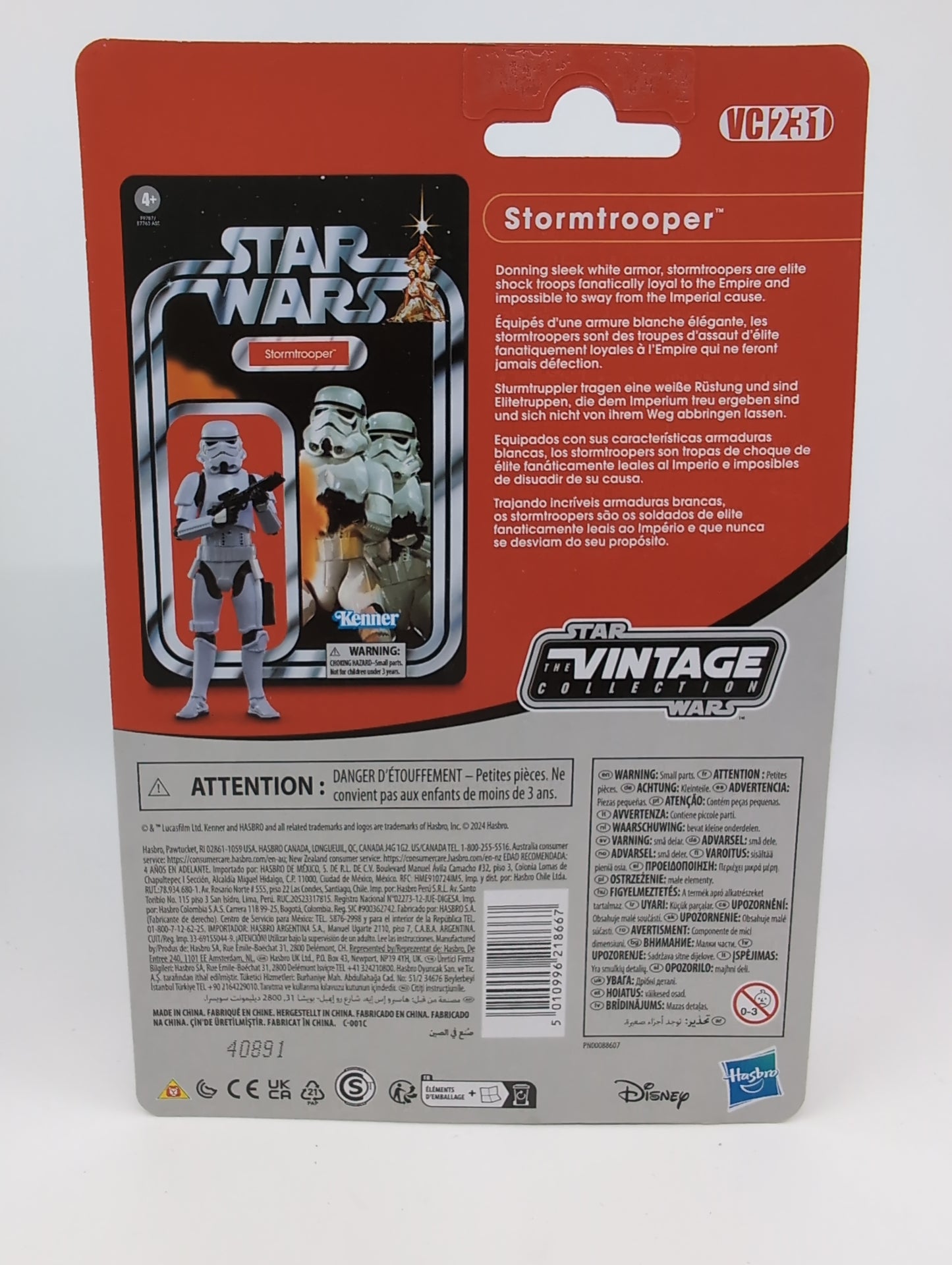 2019 - Star Wars The Vintage Collection - Stormtrooper - Hasbro Kenner