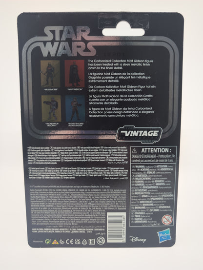 2020 - Star Wars The Mandalorian - Moff Gideon Carbonized - Hasbro Kenner