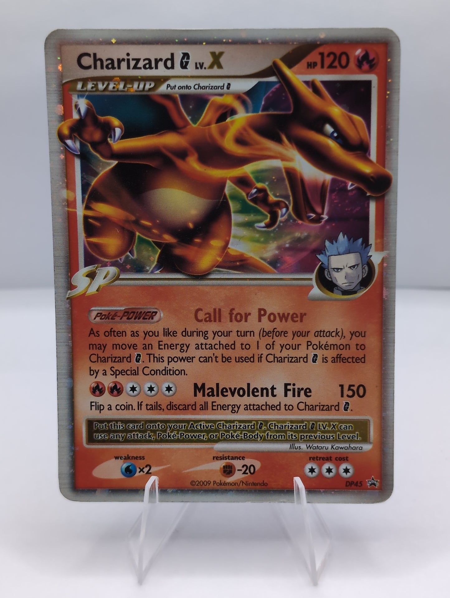 2009 - Pokemon DP Black Star Promo - Charizard G Lv.X DP45 Holo