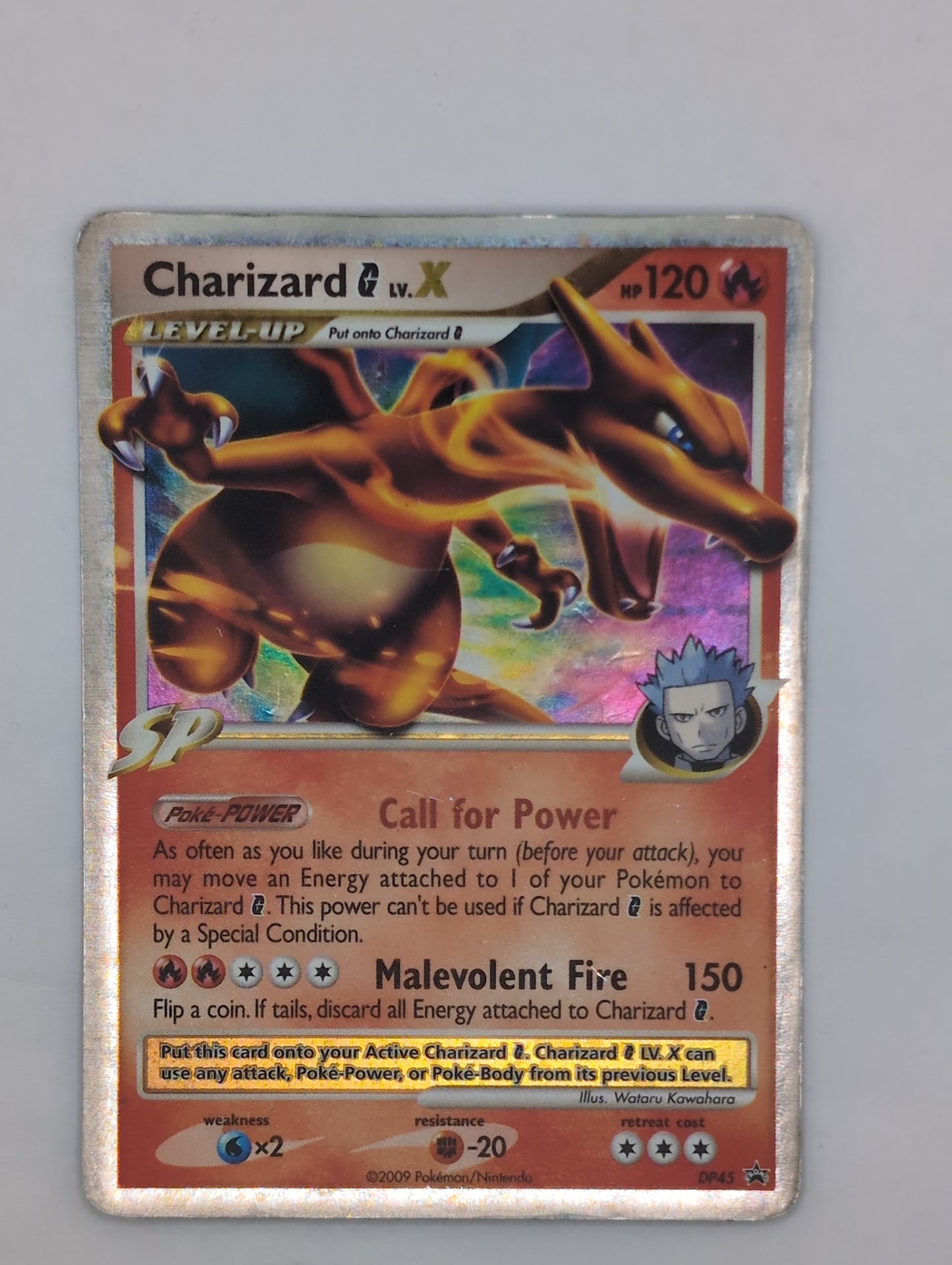 2009 - Pokemon DP Black Star Promo - Charizard G Lv.X DP45 Holo