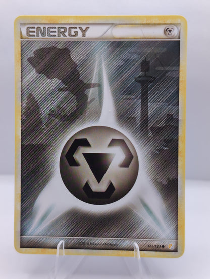 2010 - Pokemon HGSS Base - Metal Energy 122/123 - Steelix Silhouette