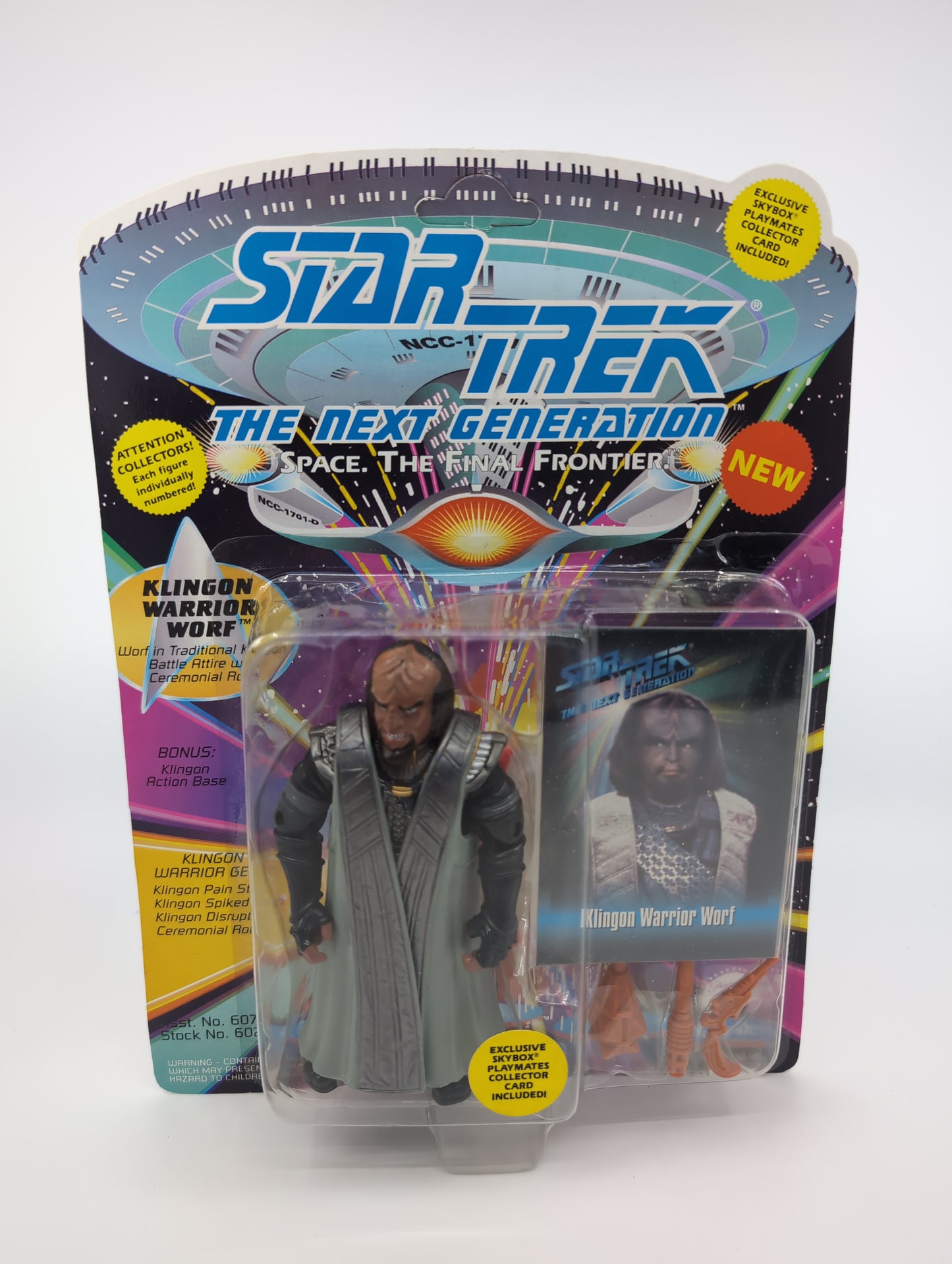 1993 - Star Trek TNG - Klingon Warrior Worf - Playmates