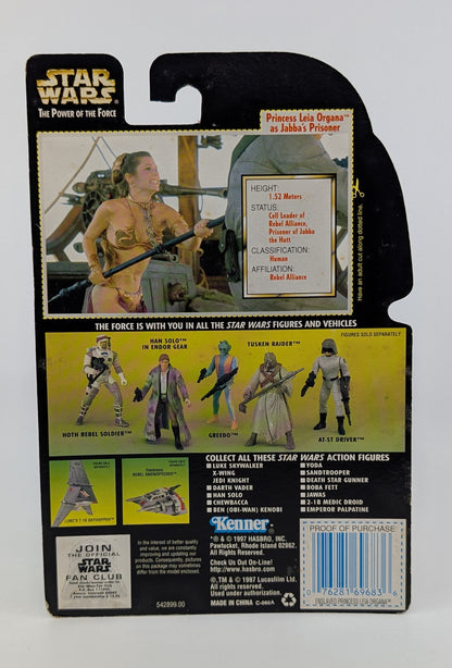 1997 - Star Wars POTF - Princess Leia Jabba's Prisoner - Kenner
