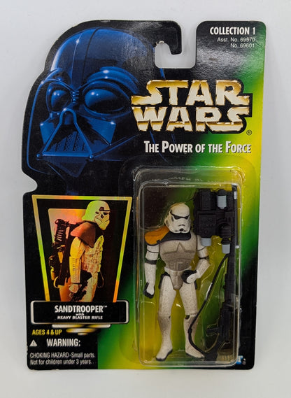 1996 - Star Wars POTF - Sandtrooper with Heavy Blaster Rifle - Kenner
