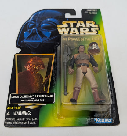 1996 - Star Wars POTF - Lando Calrissian Skiff Guard Force Pike - Kenner