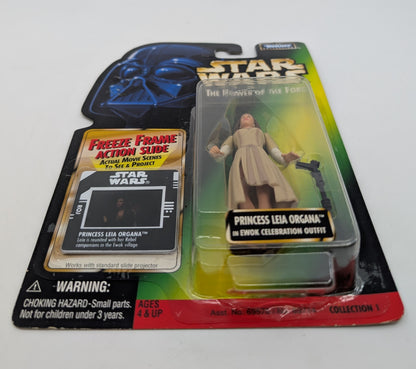 1997 - Star Wars POTF - Princess Leia Ewok Celebration Freeze Frame - Kenner